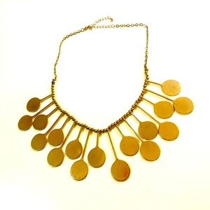 Gold tiger eye necklace